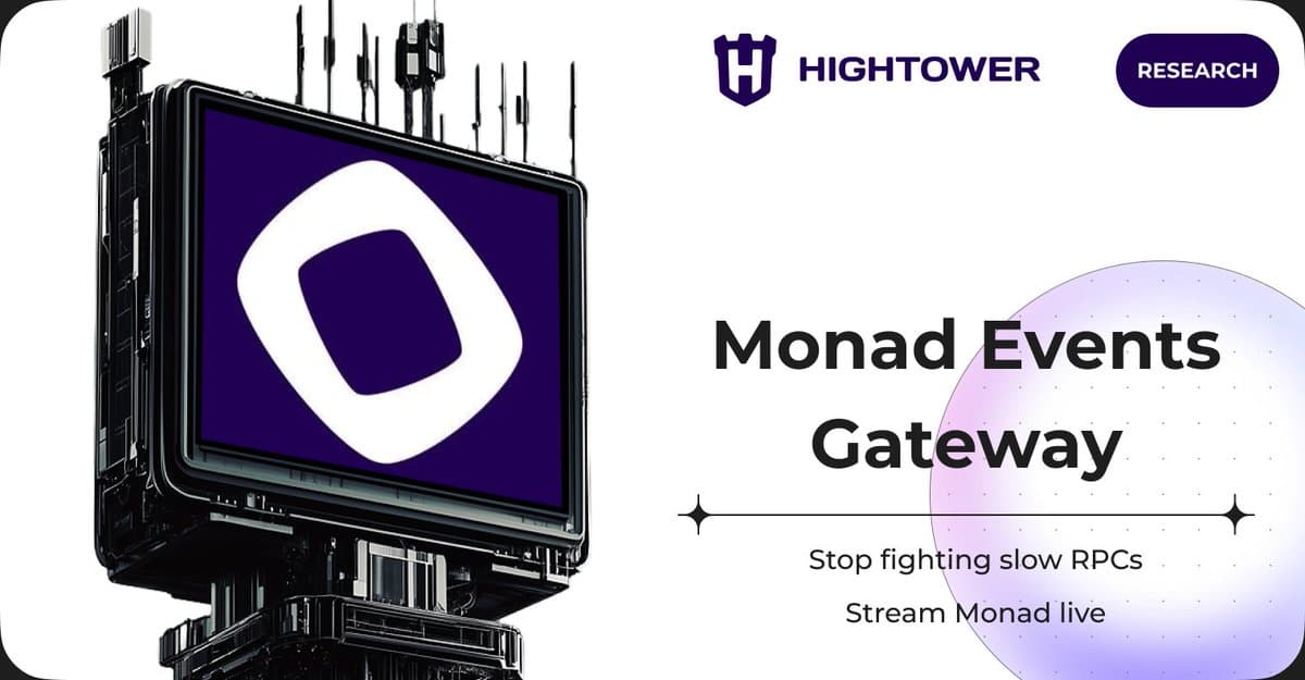Monad Execution Events Gateway