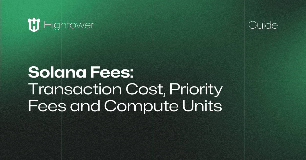 Solana Fees: Transaction Cost, Priority Fees, and Compute Units