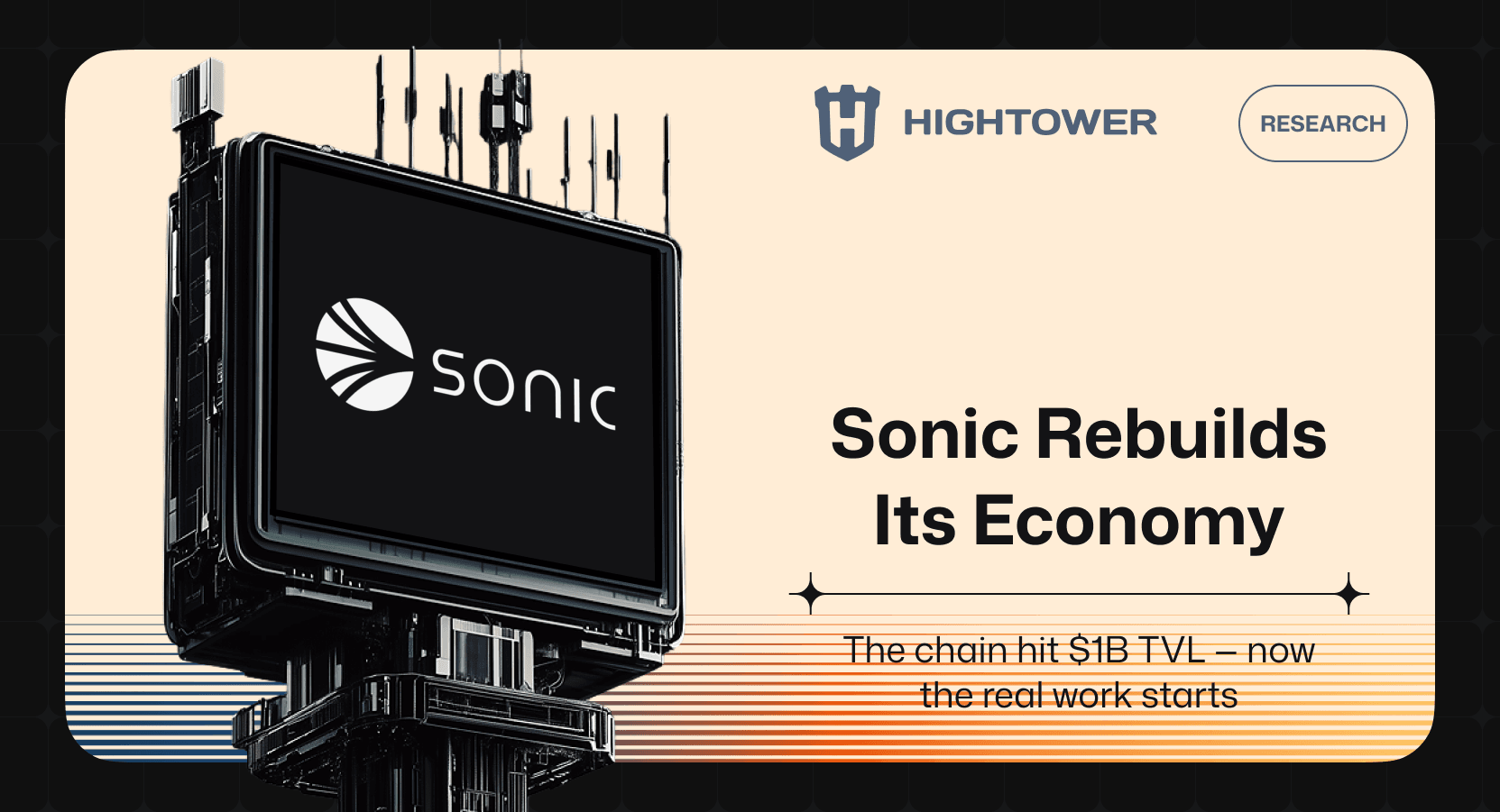 Sonic Rebuilds Its Economy